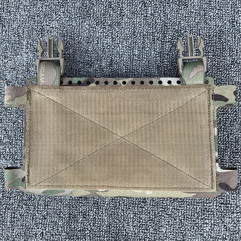 Tactical Chest Rig Pouch Airsoft MK5 Plate Carrier taglio Laser Molle Bag conversione di espansione SS Chest Hanging Pouch