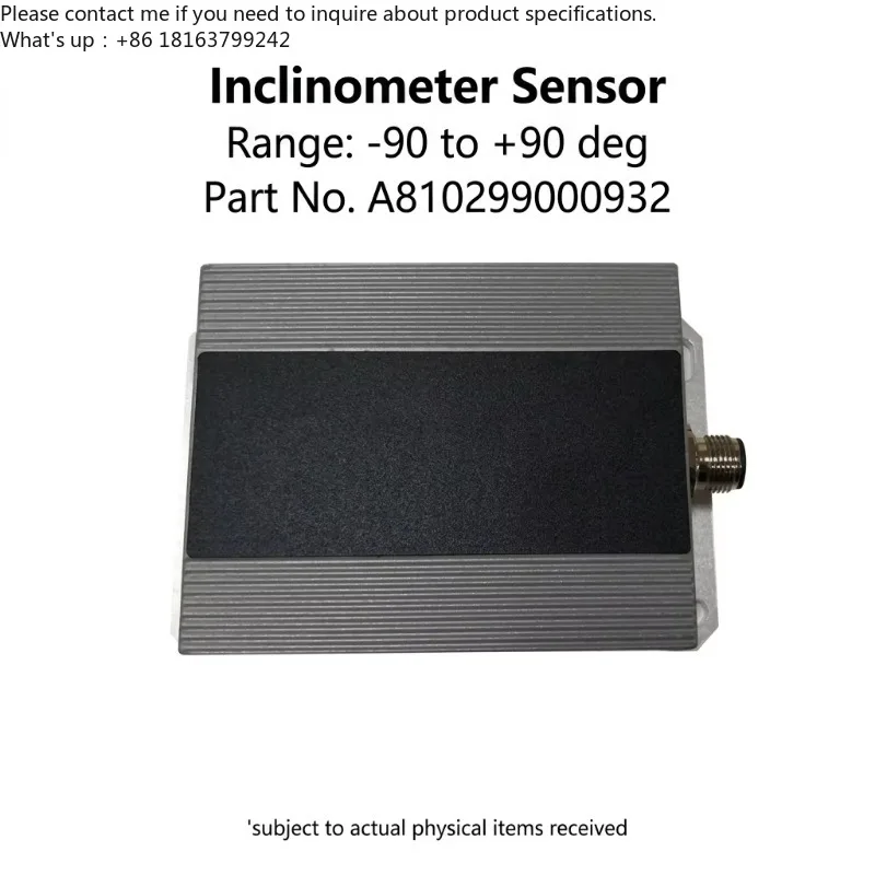 A810299000932 High Precision Tilt Angle Sensor Inclinometer for SANY Truck Crane Spare Parts
