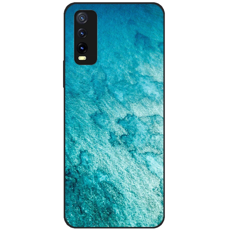 For Vivo Y11s Case Silicone Soft Wolf Phone Cases for Vivo Y12s v2027 v2029 / VivoY11s Case Black TPU Coque for Vivo Y 11S Para