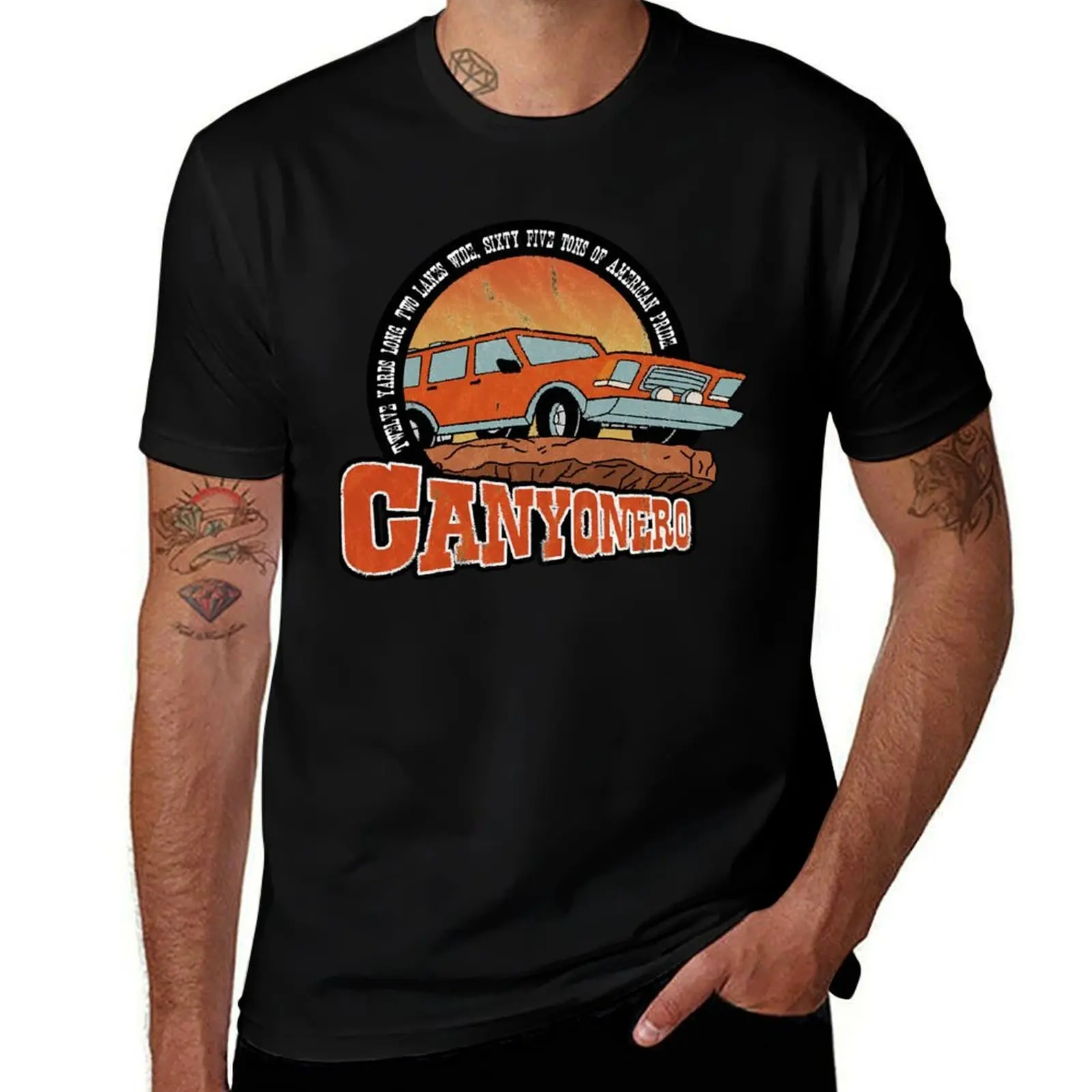 

Canyonero Logo T-Shirt men t shirt cotton 100% man t shirt luxury t shirt man luxury T-Shirt