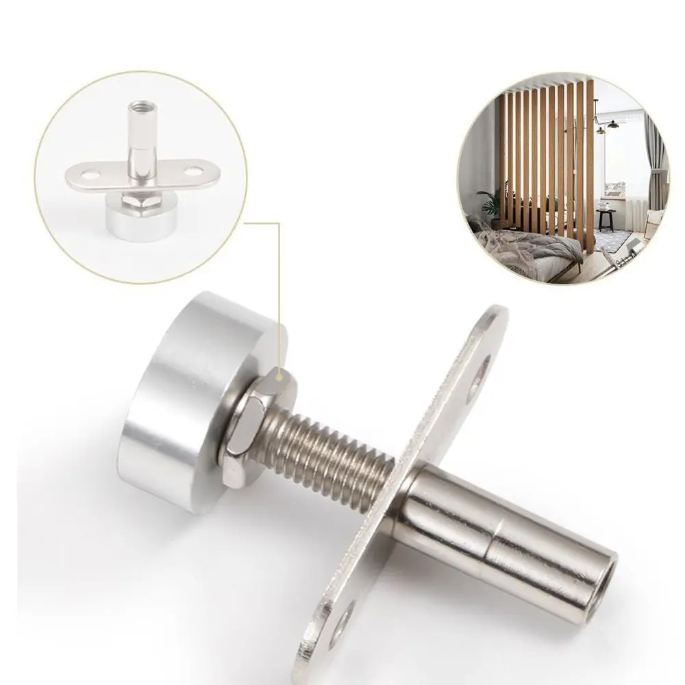 Heavy-Duty Rotation Mounting Hardware Adjustable Silent Pivot Doors Hinges Anti-Rust Corrosion-Resistant 360°Universal Joints