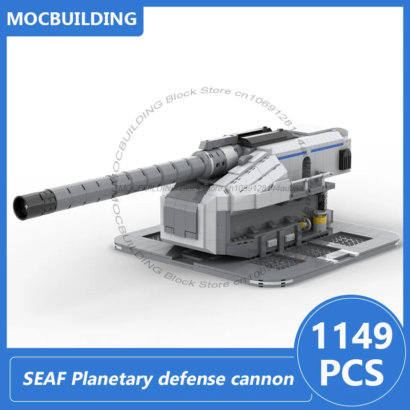 Ambassador-Class Explorer 1:1250 Scale Model Moc Building Blocks Space Diy Assemble Bricks Collection Display Toys Gifts 1276PCS