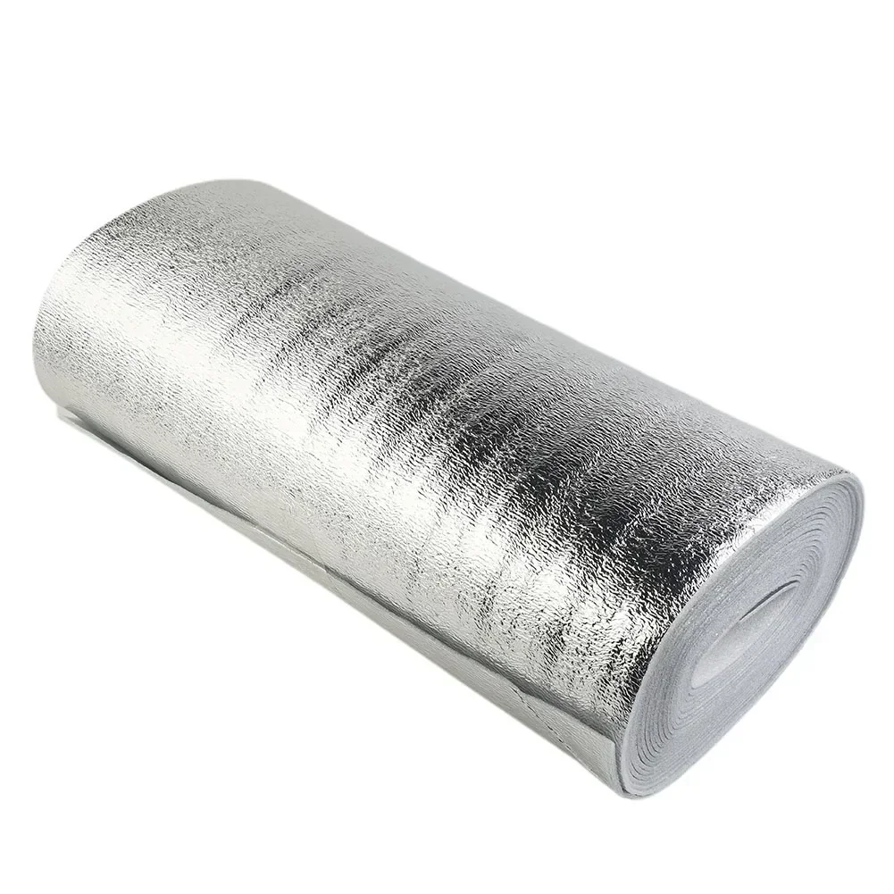 5/10m Radiator Reflective Film Wall Thermal Insulation Reflective Film Aluminum Foil Thermal Radiator Film Home Improvement