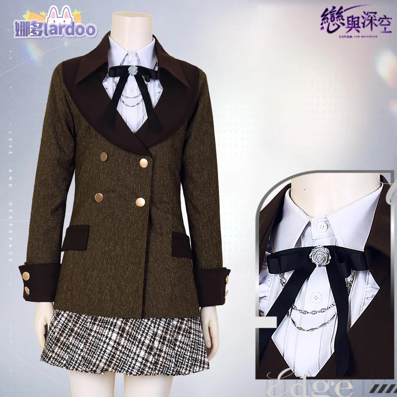 

Love and Deepspace Heroines Cosplay Costume Autumn Leaf Honey Language Outfit Hunter Uniform Halloween Party Women Girls