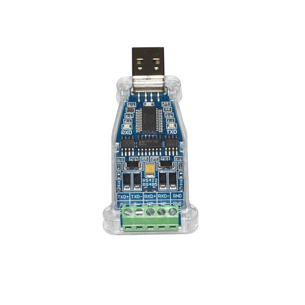 

FTDI FT232RL CHIP USB TO RS485 RS422 ISOLATION MODULE COMMUNICATION CONVERTER ADAPTER, 485 422 TO USB ADAPTOR WITH TXD RXD LED