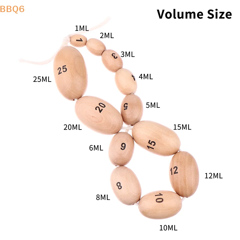 

*12 Kinds Of Size Wooden Orchidometer Testis Volume Meter Testis Volume Measurement For Testis Size Measure Male Tanner Stage