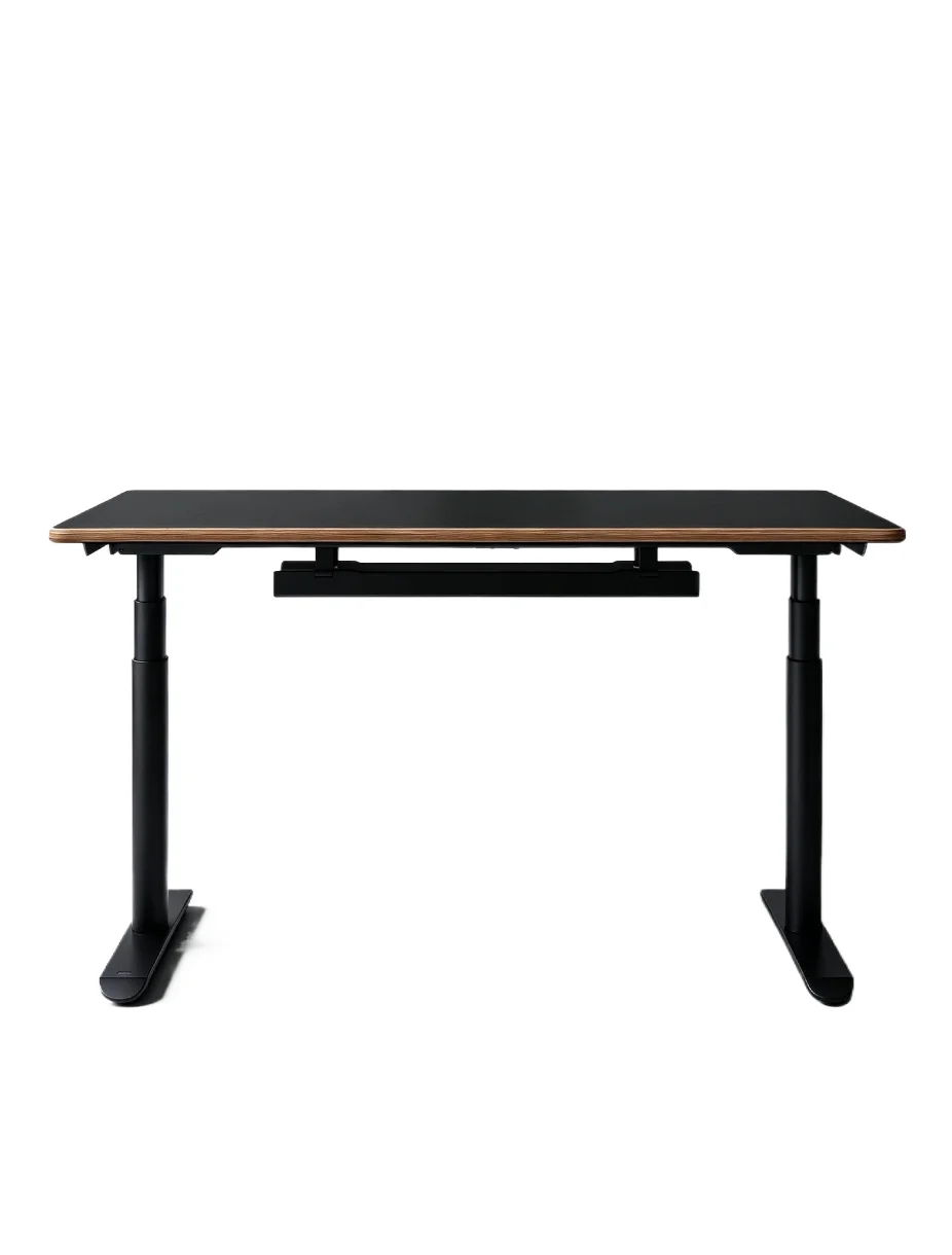 Dual-motor Solid Wood Desk, Electric Height-adjustable Legs, Computer Office Desk, Home E-sports Table, Ocean Board