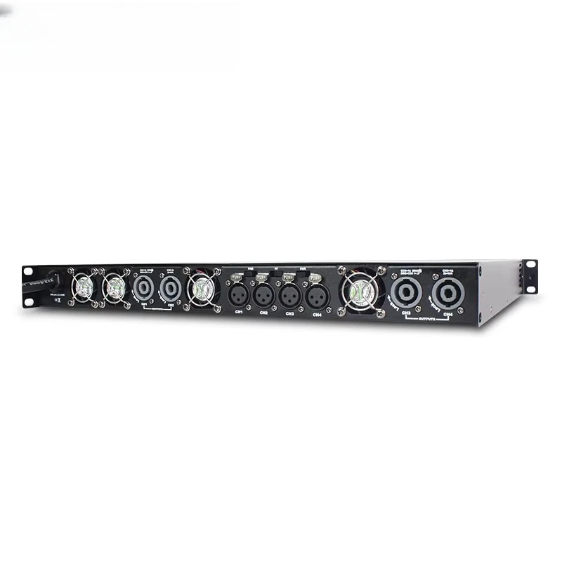 K4-1000 Class d Sound Quality Professional Power Amplifier Audio 2000 Watt 4 Channels
