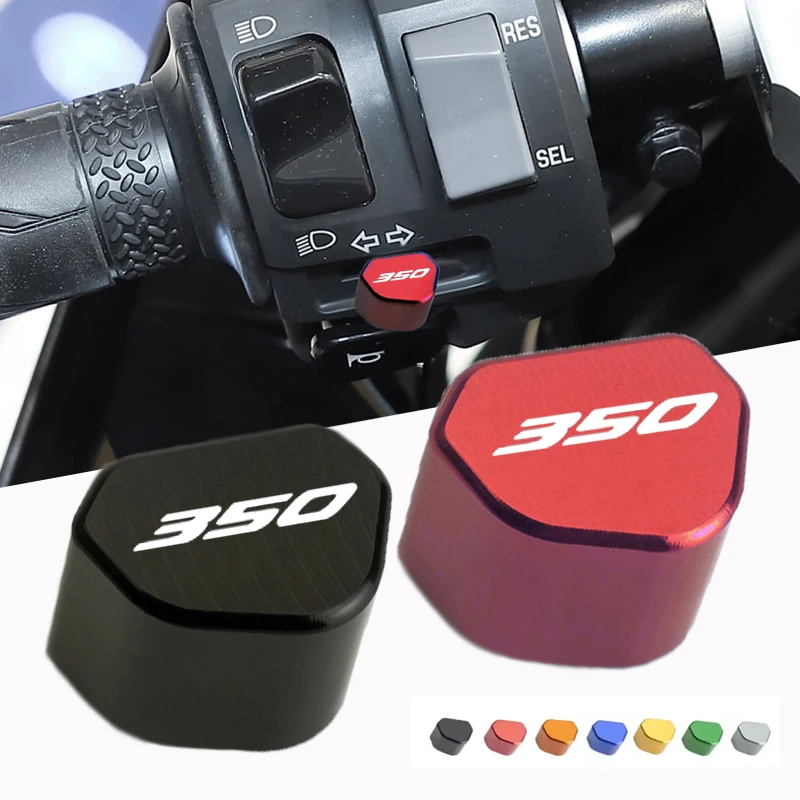 혼다 포르자 350 FORZA350 ADV350 NSS350 NSS 350 액세서리 오토바이 CNC 알루미늄 방향지시등 스위치 버튼 커버 키캡