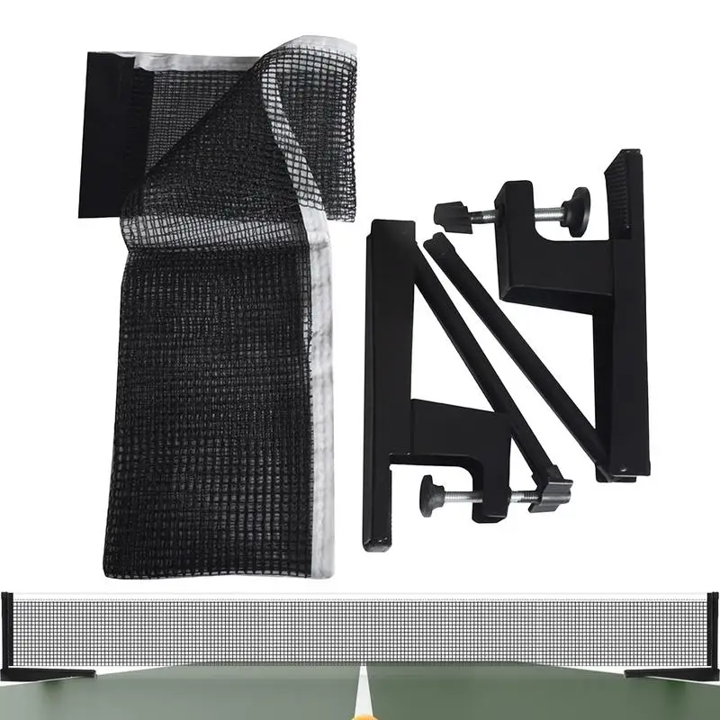 

Spring Loaded Ping Pong Net Ping Pong Net Set & Post Pingpong Paddle And Game Table Accessories High Elasticity Portable Net For