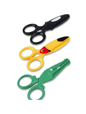 Preschool training scissors, children's safety scissors, preschool safety scissors, art and craft scissors