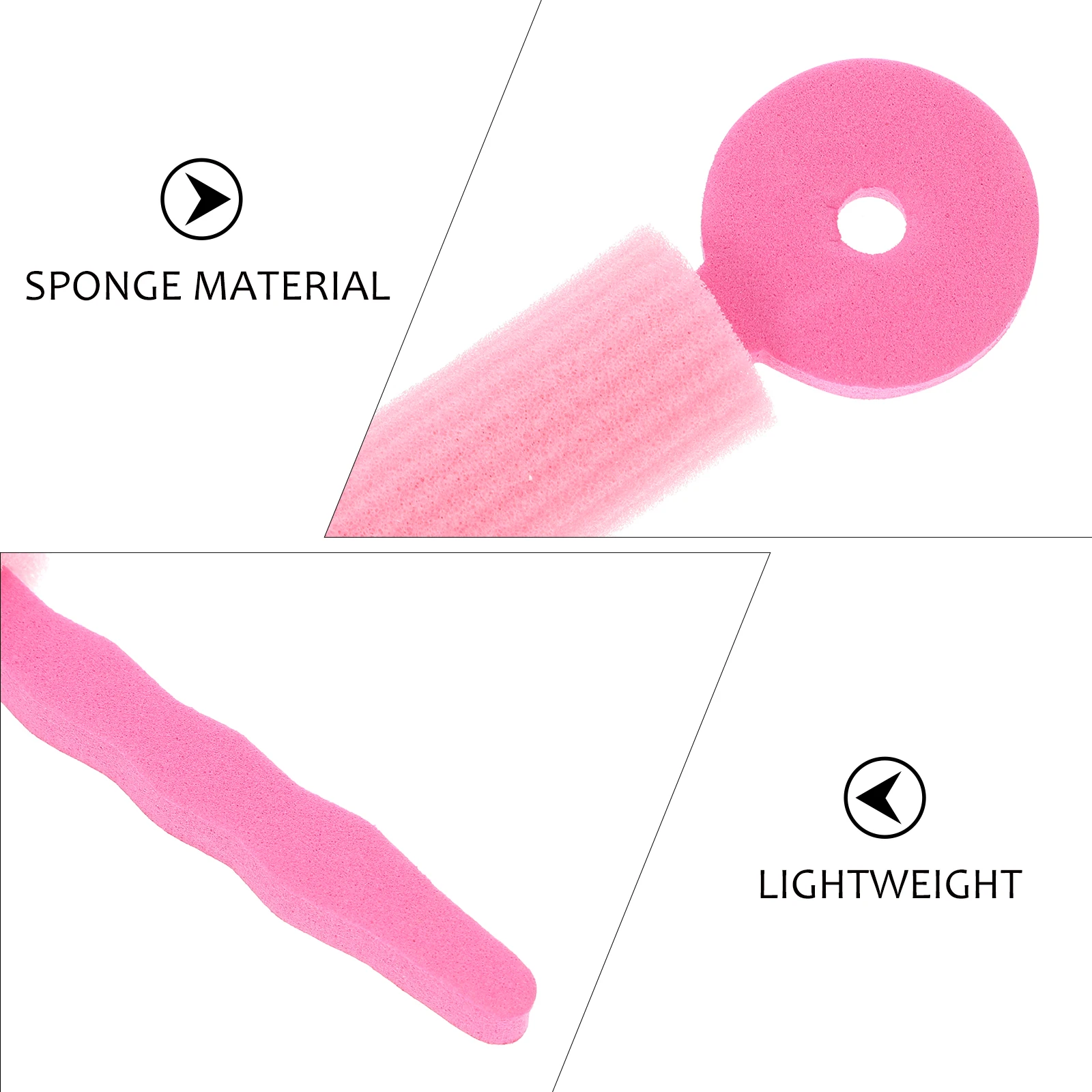 

9 шт., губчатые бигуди, мягкие большие пенопластовые инструменты для завивки длинных волос, стильный волнистый инструмент для создания прически, безопасный, прочный, портативный