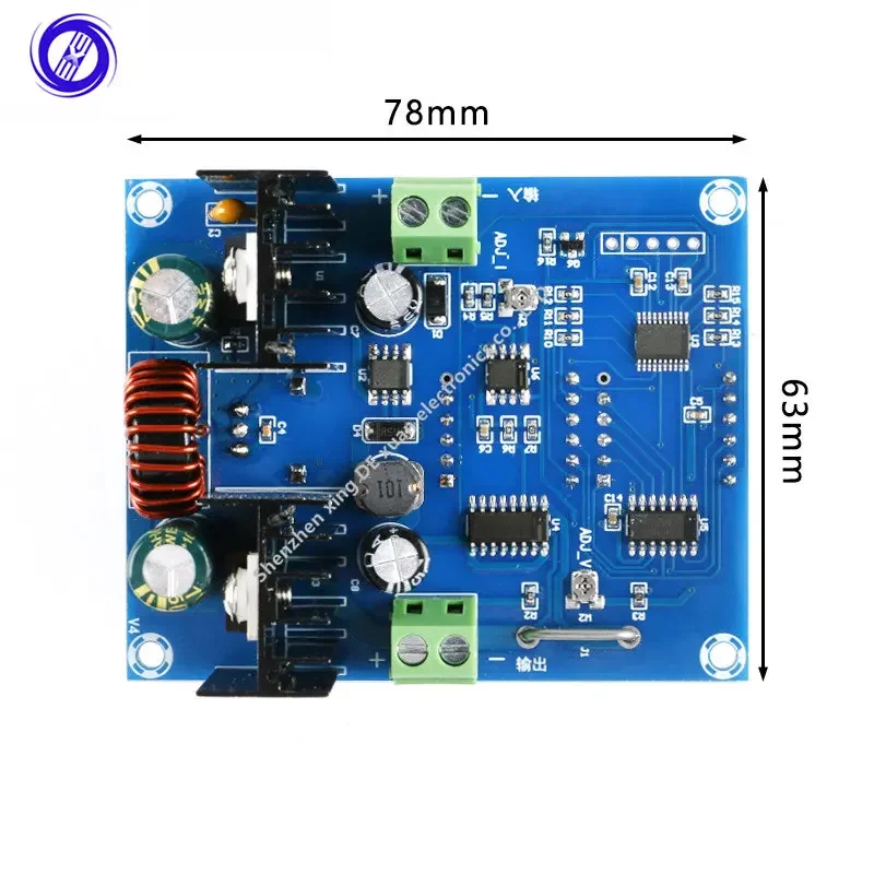 XH-M403 Digital Display Voltage Regulator Module High Power 8A DC DC XL4016 5-36V Voltage Current Regulator Power Module