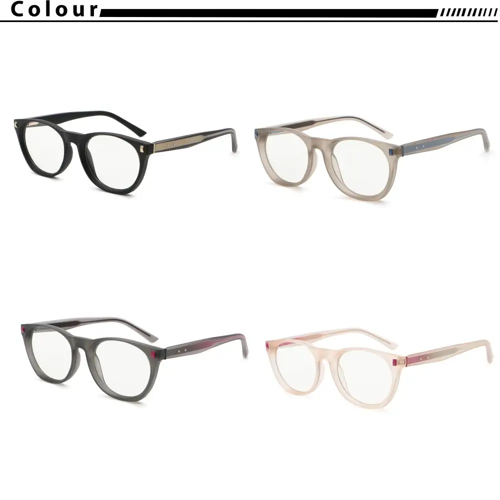 CATERSIDE Neue klassische Damen-Korrektionsbrille, maßgeschneiderte Korrektionsbrille mit runden Gläsern, Herrenbrille für Kurzsichtigkeit und Weitsichtigkeit – Detail 1
