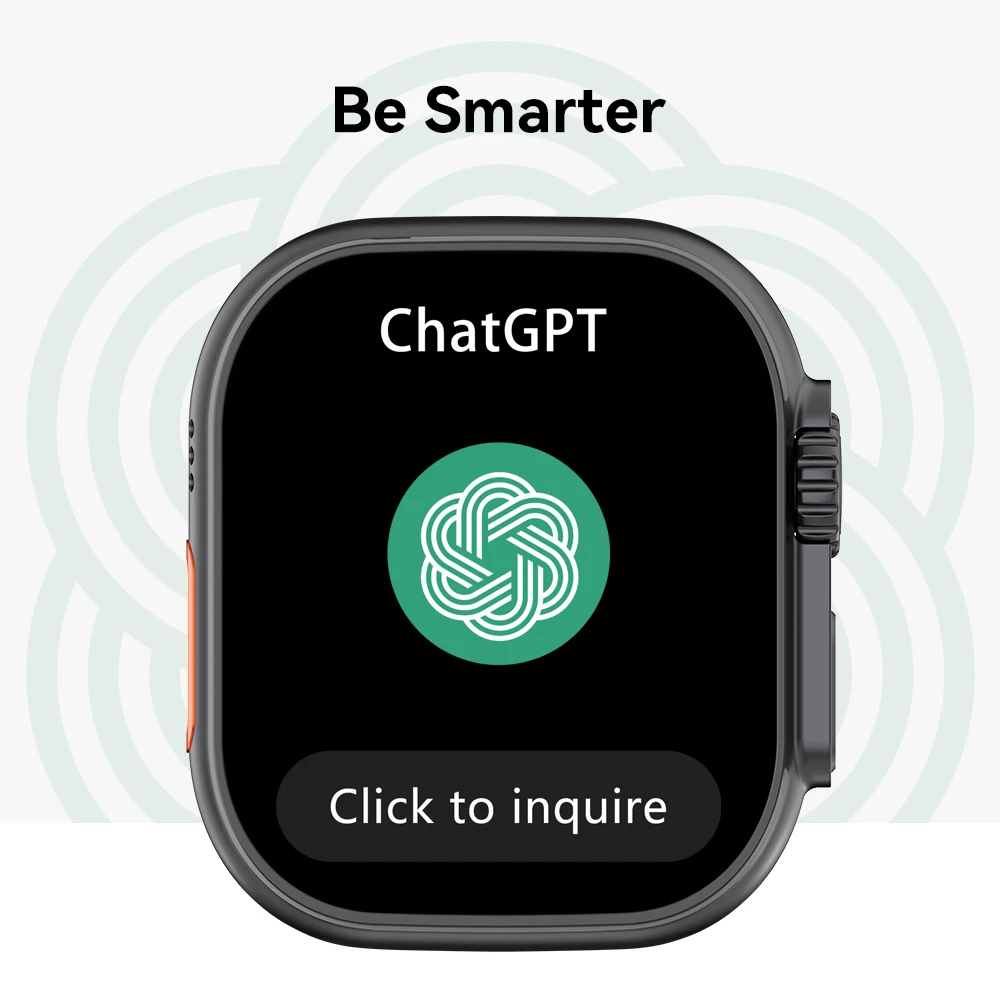 Microwear Smartwatch Ultra AI3 4G Cartão SIM Android 2,2 polegadas 448 * 528 Amoled Monitoramento de Saúde 180 °   Câmera rotativa 256GB Smart Watch