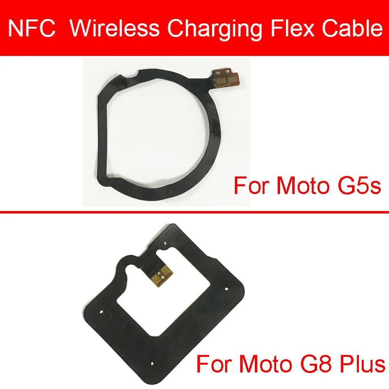 NFC Wireless Charging Flex Cable For Motorola Moto G5S G8 Plus G8Plus G8+ Wireless Charger Flex Ribbon Cable Repair Replacement