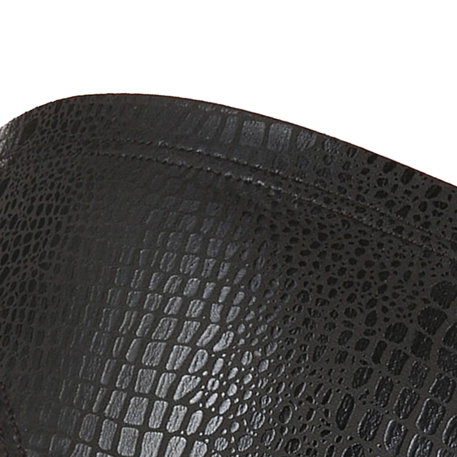 Herren-Unterwäsche, Kunstleder-Slips, sexy Schlangenhaut-Kostüm, mit verstärktem Bereich für die Vorderseite, „Wet-Look“-Unterhose, ultradünne Slips, Herren-Slips. – Detail 7
