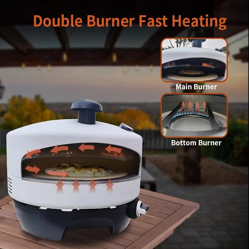 

Лидер продаж, коммерческая круглая 16-дюймовая уличная дешевая печь для пиццы на заднем дворе