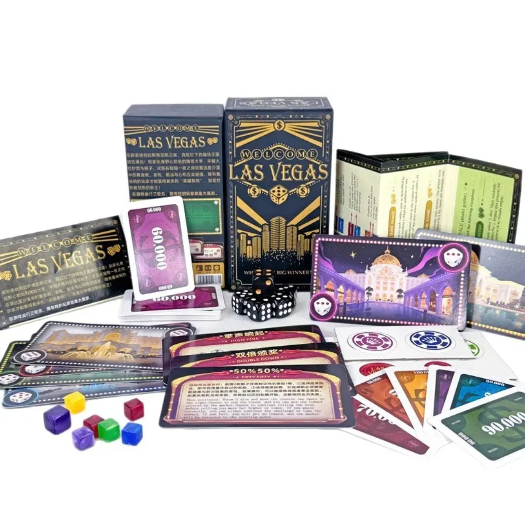 Las Vegas Royale Strategy Board Games 2026 best-selling portable and exciting board game, suitable for family gaming nights