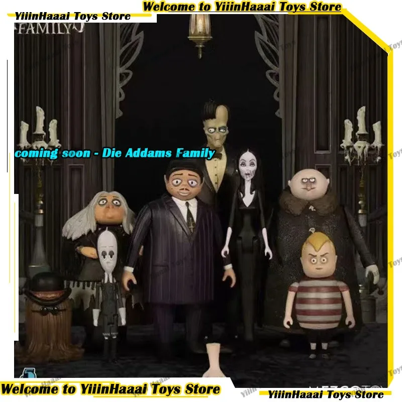 

The Addams Family Anime Figures Die Addams Family Figure GK Figurine Collection Desk Decor Ornament Toys Model PVC Pr-sell Gift