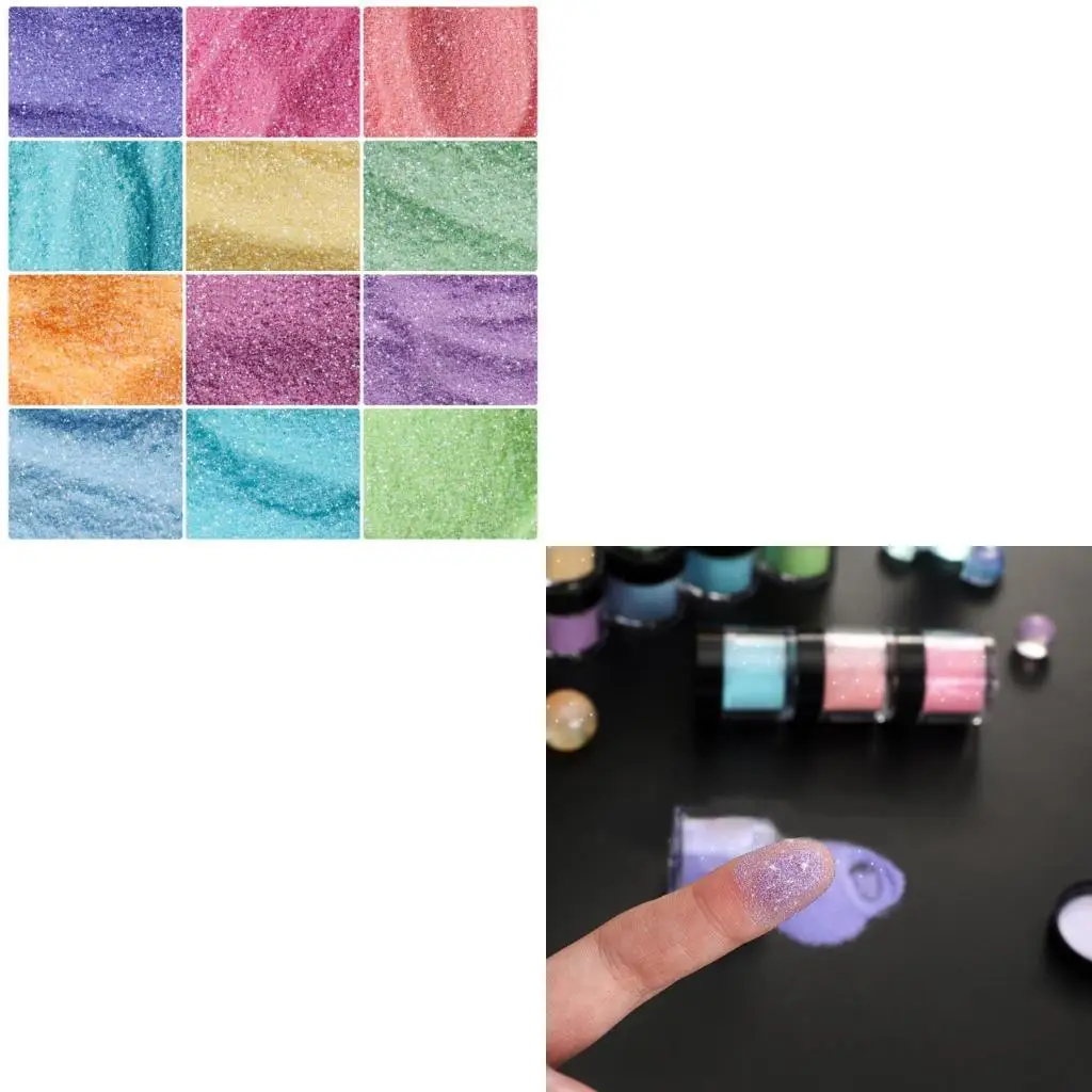 

9HJK подвесная порошка блеска порошка для начинки для наполнения косметического искусства для ногтей.