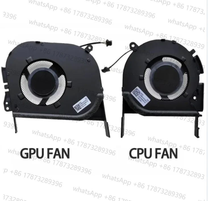 Original NEW CPU GPU Fan for ASUS Pro 15 16x OLED M7600Q N7600Z M3500q M6500Q