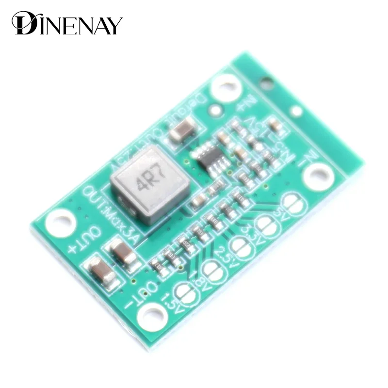 تيار مستمر الجهد المنظم تنحى وحدة امدادات الطاقة 5-16 فولت إلى 1.25 فولت 1.5 فولت 1.8 فولت 2.5 فولت 3.3 فولت 5 فولت 3A