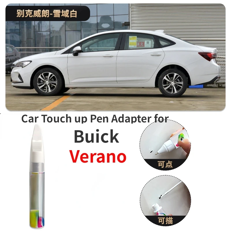 Car Touch up Pen Adapter for Buick Verano Paint Fixer Snow White Nebula White 23 Weilang Pro Supplies Car Scratch Repair Car