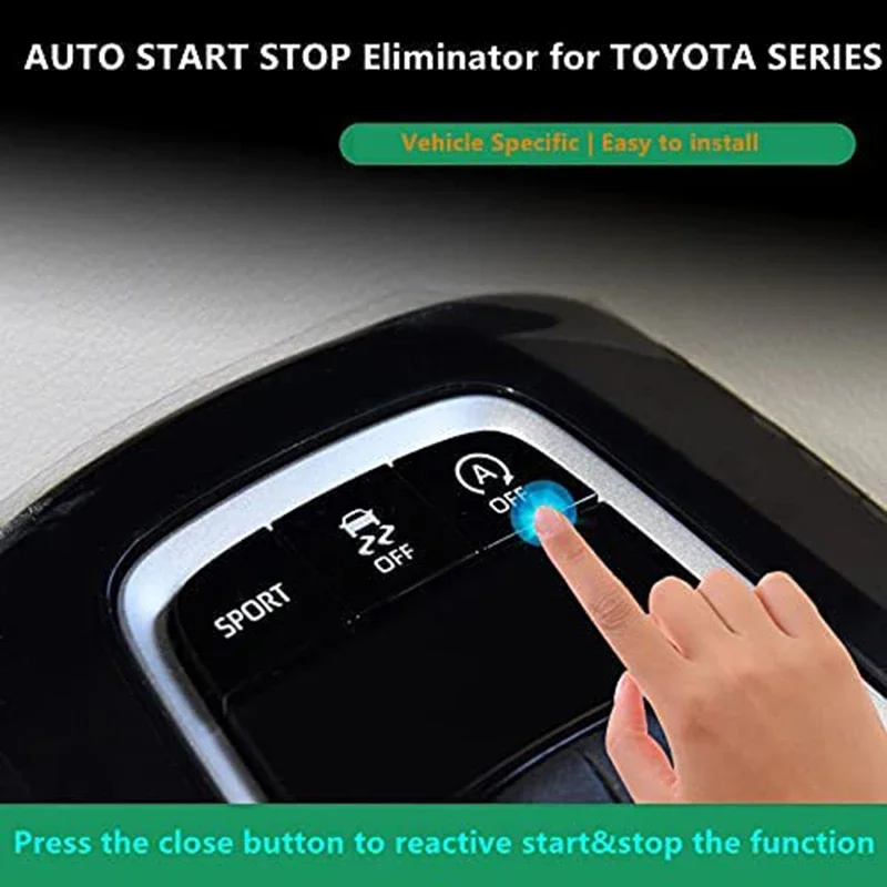 Auto Start Stop Delete Disable for Toyota Corolla RAV4 Highlander Car Automatic Stop Start Engine System Canceller Device Cable