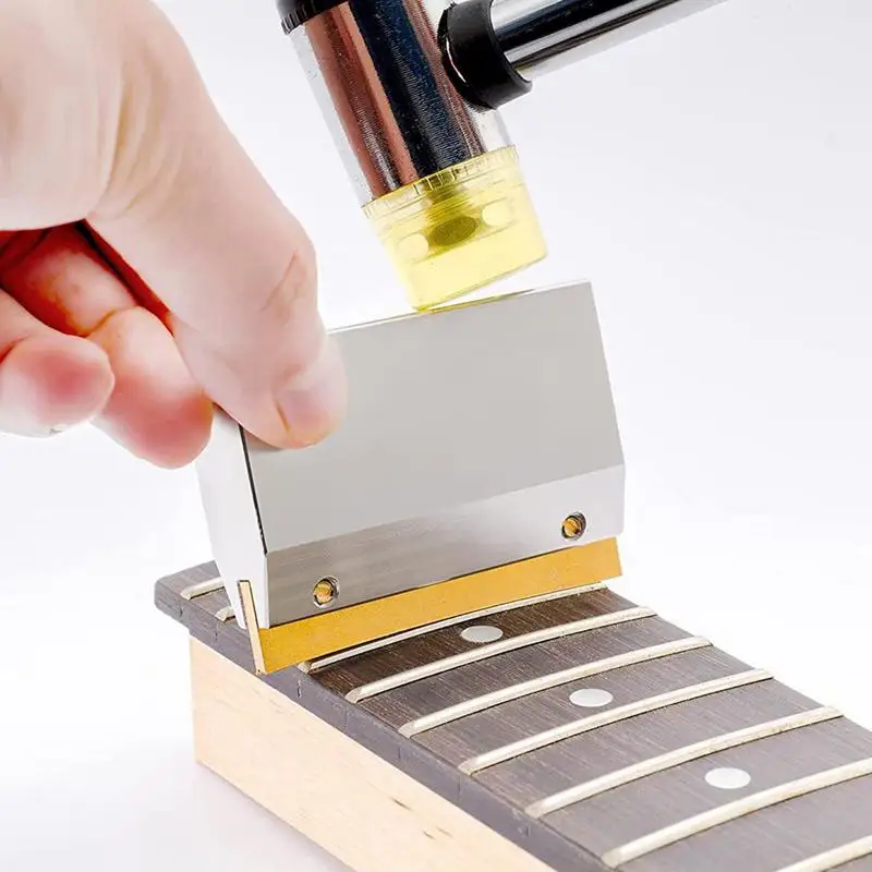 Fret Press Guitar Fret Press Caul Fingerboard Wire Replacement Musical Instruments Accessories For Technicians Shop Crafting