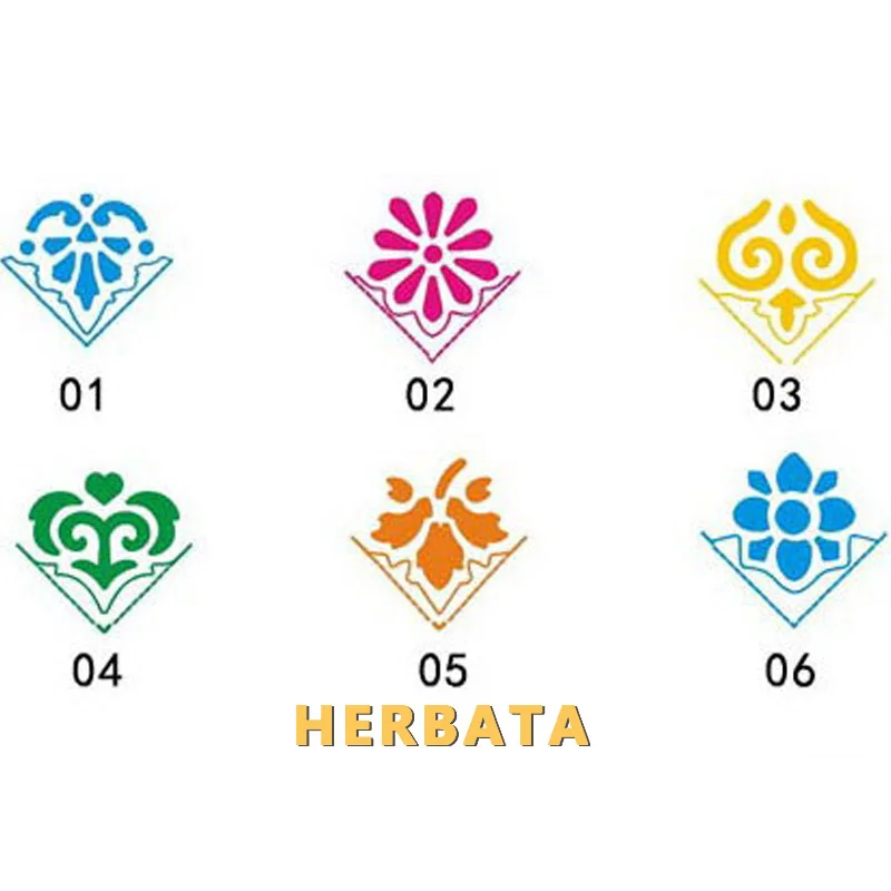 HERBATA 10 Designs Leaf Corner Punch Diy Craft Punch Hole Puncher Scrapbook Paper Cutter Hole Punch Cortador Papel Scrapbooking