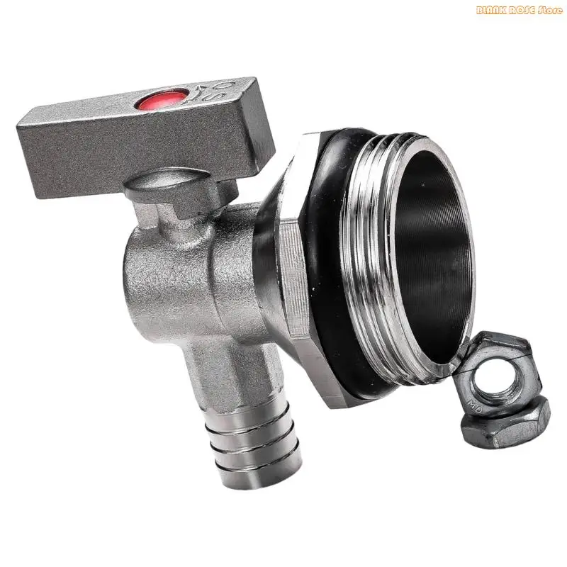 K1AE Copper Underfloor Heating Distributor Valves Large Flows Floor Heating Drain Valves Water Separator Easy to Install