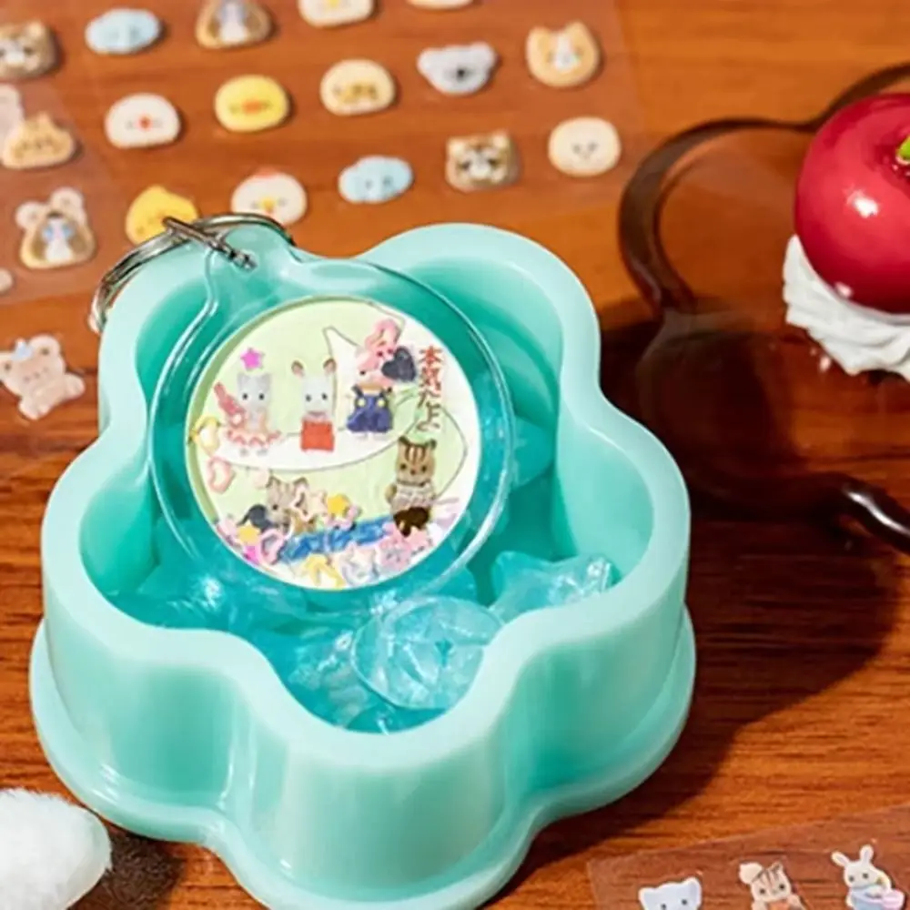 24 개/대 반복 없음 네일 스티커 자기 접착제 다기능 만화 스티커 네일 아트 장식을위한 부드러운 양각 컵 스티커