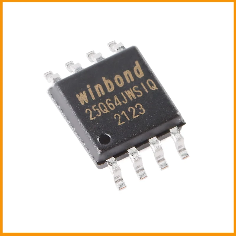 10Pcs/Lot  New Original  W25Q64JWSSIQ W25Q64 FLASH - NOR Memory IC 64Mbit SPI - Quad I/O 133 MHz 8-SOIC