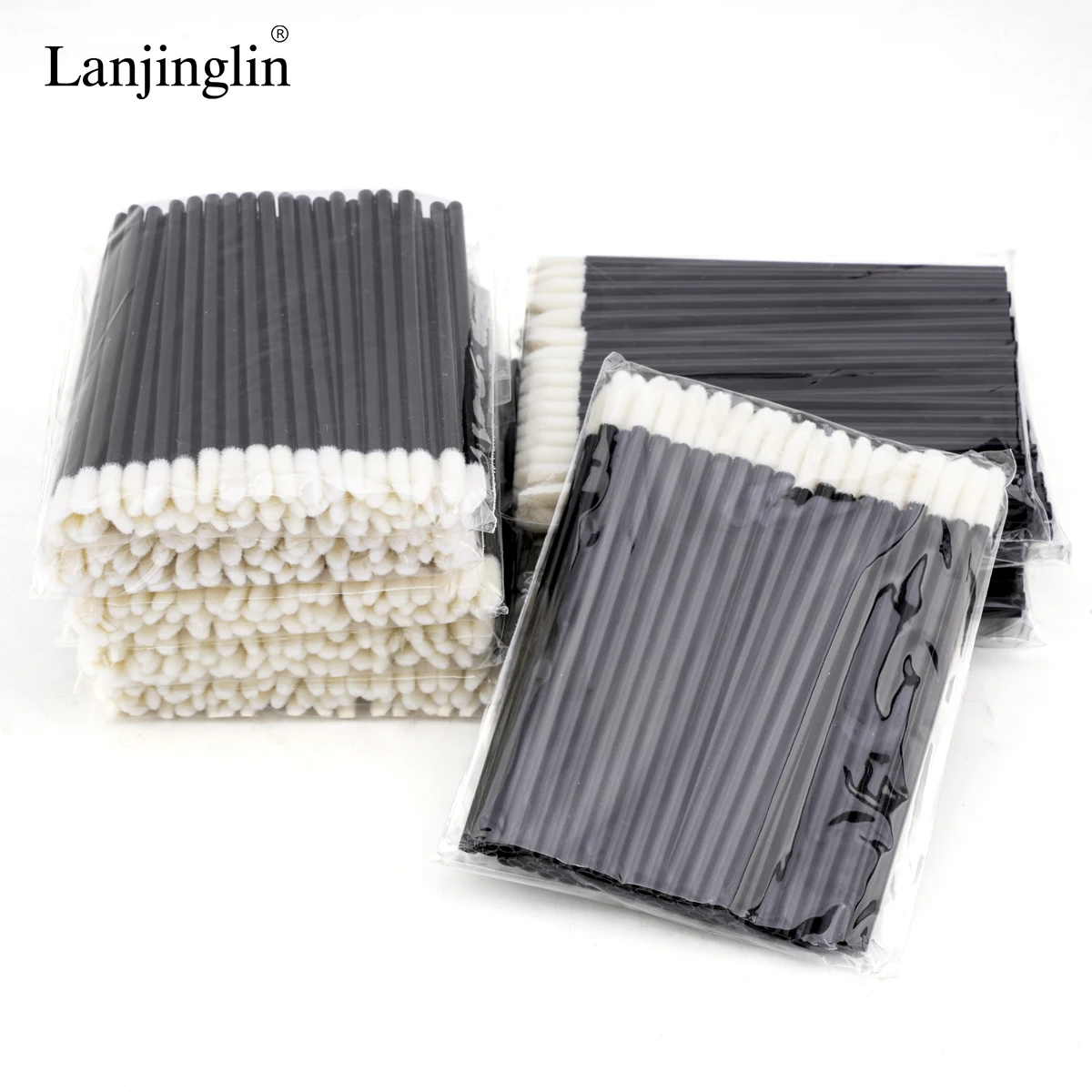 50/250/500/2000 sztuk makijaż pędzel do ust szminka różdżki do tuszu do rzęs aplikatory rzęsy cień do powiek błyszczyk pędzle narzędzia kosmetyczne