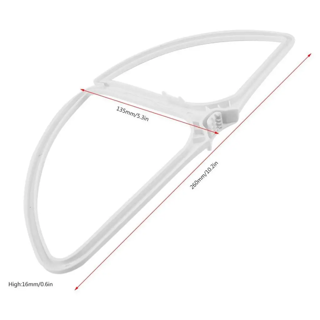 

Propeller Guard Prop Bumper Set Tough ABS Plastic Safety Protector for DJI Phantom 4 PRO Lasting Drone Protection