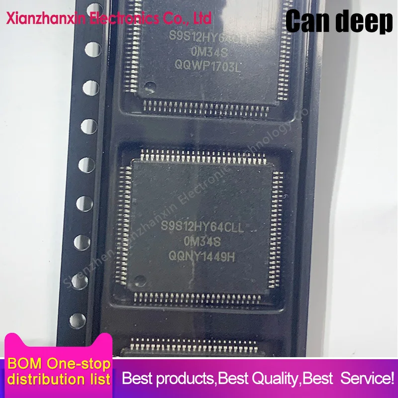 1pcs/lot S9S12HY64CLL S9S12HY64 QFP100 Automotive instrument CPU chip in stock