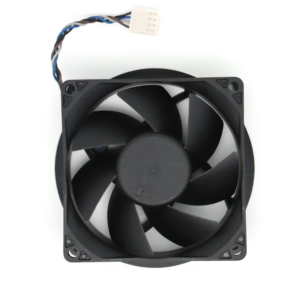 New cool DF0802512RFUN DC12V 0.6A 8025 4-wire speed regulation silent fan 80*80*25MM