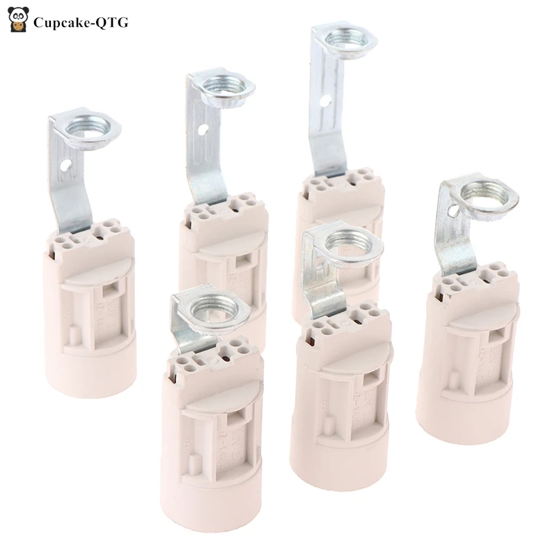 1pc Light Candelabra Base Socket Bulb Holder Candle Lamp Replacement E14 55-80mm Adjustable Led Chandelier Covers Bases Holder