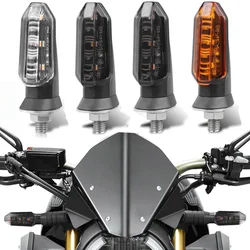 8mm Motorcycle Led Turn Signal Lights Blinker Lamp Indicator For Custom Motorcycle Rear Flashlight Yamaha R7 Piaggio Mp3