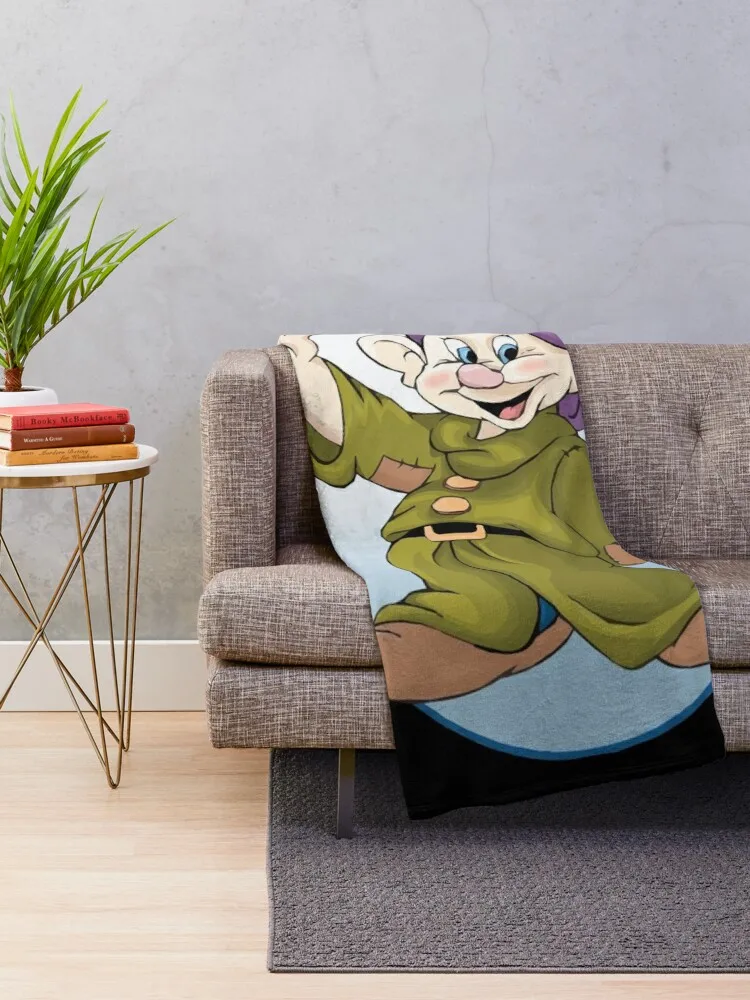 Dopey the Dwarf Throw Blanket For Baby Hairys Blankets For Sofas Giant Sofa Blankets