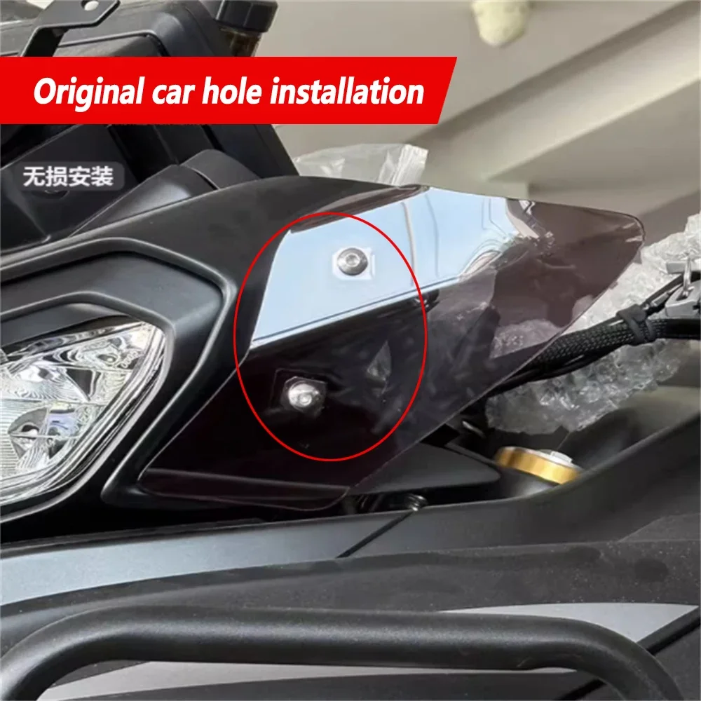 

Widening Side Windshield For Benelli TRK702 TRK702X Modification Original Vehicle and Widening of Small Side Windshield