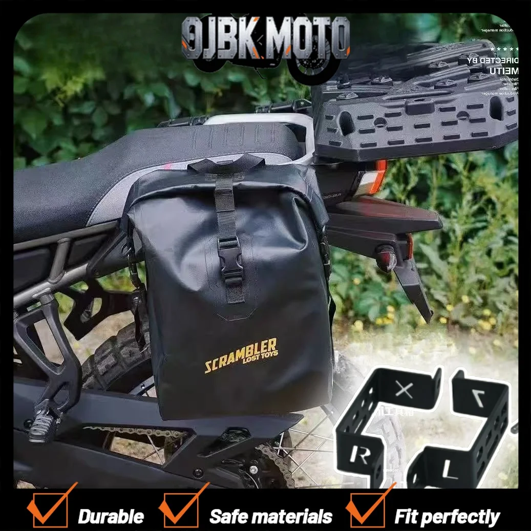 【Perfect fit】For CFMOTO 450 MT Frame Side Pockets Luggage Carrier Travel Placement shelf For CFMOTO 450MT MT450