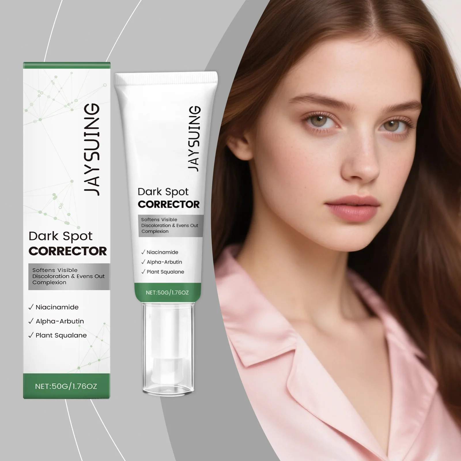 Brightening Cream Black Spot Removing Smooth Fine Lines Elimination Large Pores Remove Blackehead Refreshing And Easy To Absorb