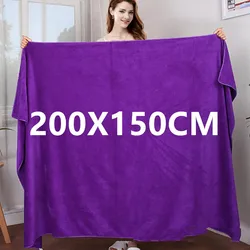 High quality thickened large bath towel multi-purpose travel sports microfiber bath towel super absorbent soft quick dry super