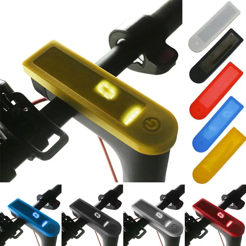 Silicone Scooter Protective Cover Waterproof Dashboard Silicone Case For Xiaomi M365/Pro Electric Scooter Skateboard Accessories