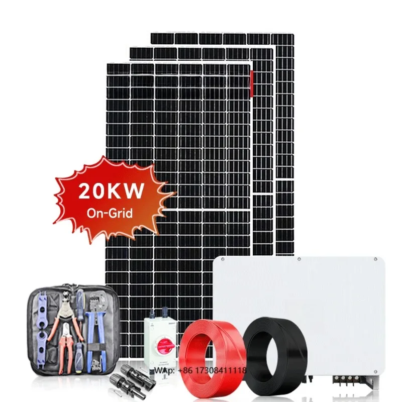in grid solar system 10kw 20kw 30kw home use city grid