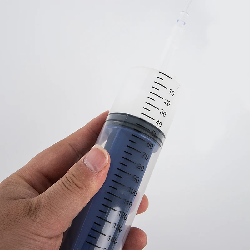 Reusable Plastic Syringe Bubble Syringe Oil Syringe for Extracting Oil Agricultural E Fluid Brake Fluid with Hose 80 cm G8TB