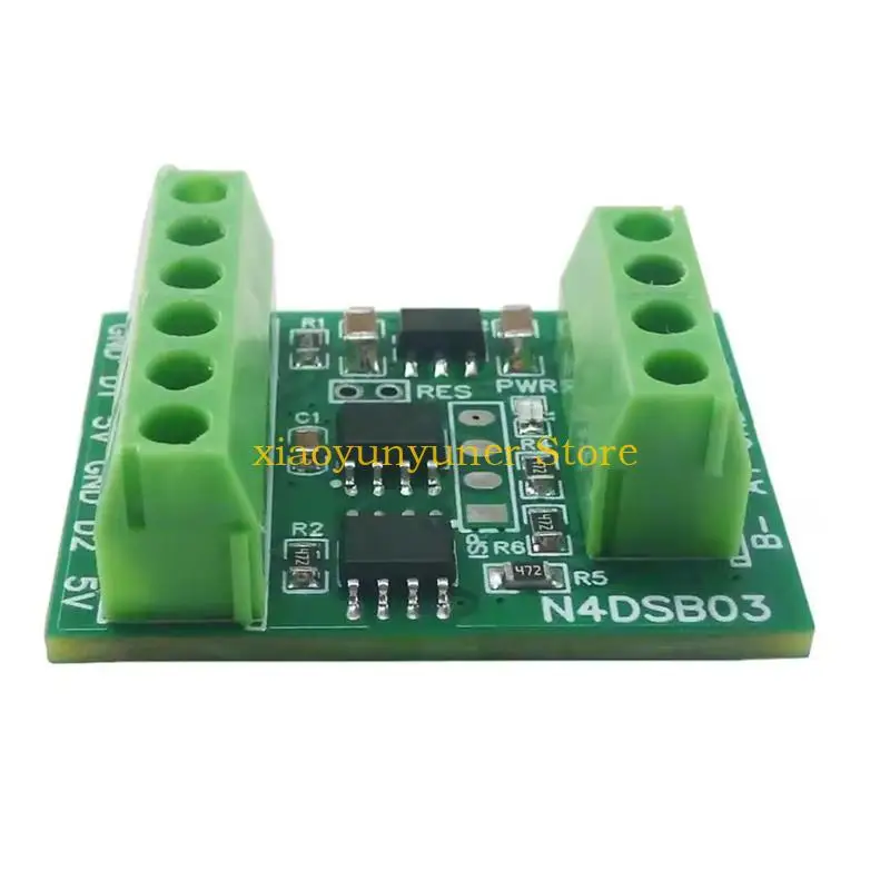 P9JB 2CH RS485 Modbus 5V 12V 24V RS485 Bus Cores Board Networking Control Module -55-125℃  Sensors Adapter Board Replacement