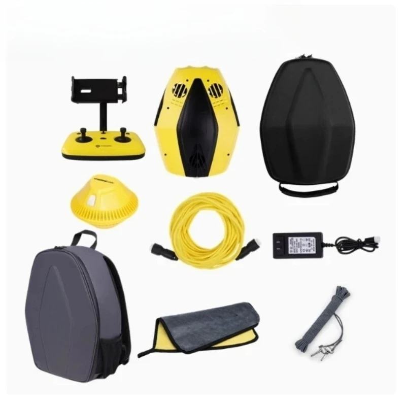 4K تحت الماء مع ذراع آلي Ai Vision 360 حركة متعددة الاتجاهات 100 متر للغوص تحت الماء Rov